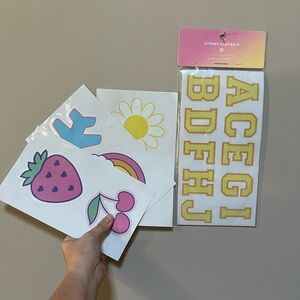 Stoney Clover for Target Vinyl Stickers Alphabet plus bonus extras